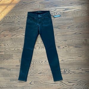 NEW Joe’s Jeans Skinny Ultra Slim Fit Size 25 Black Coated